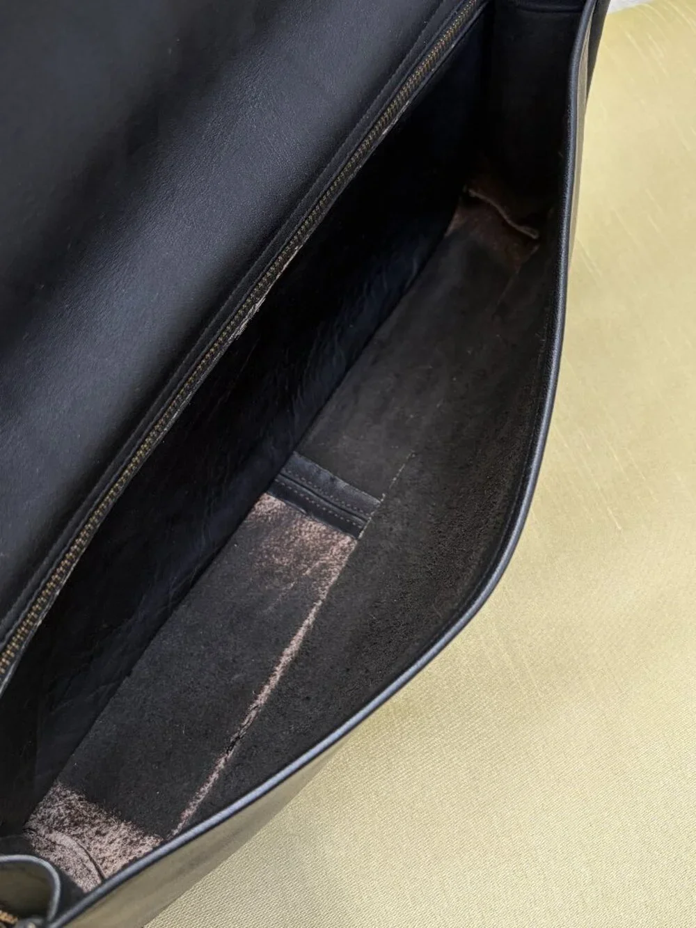 Vintage Bonnie Cashin Coach Envelope Clutch Black Leather - 1973 in EVC - Rare